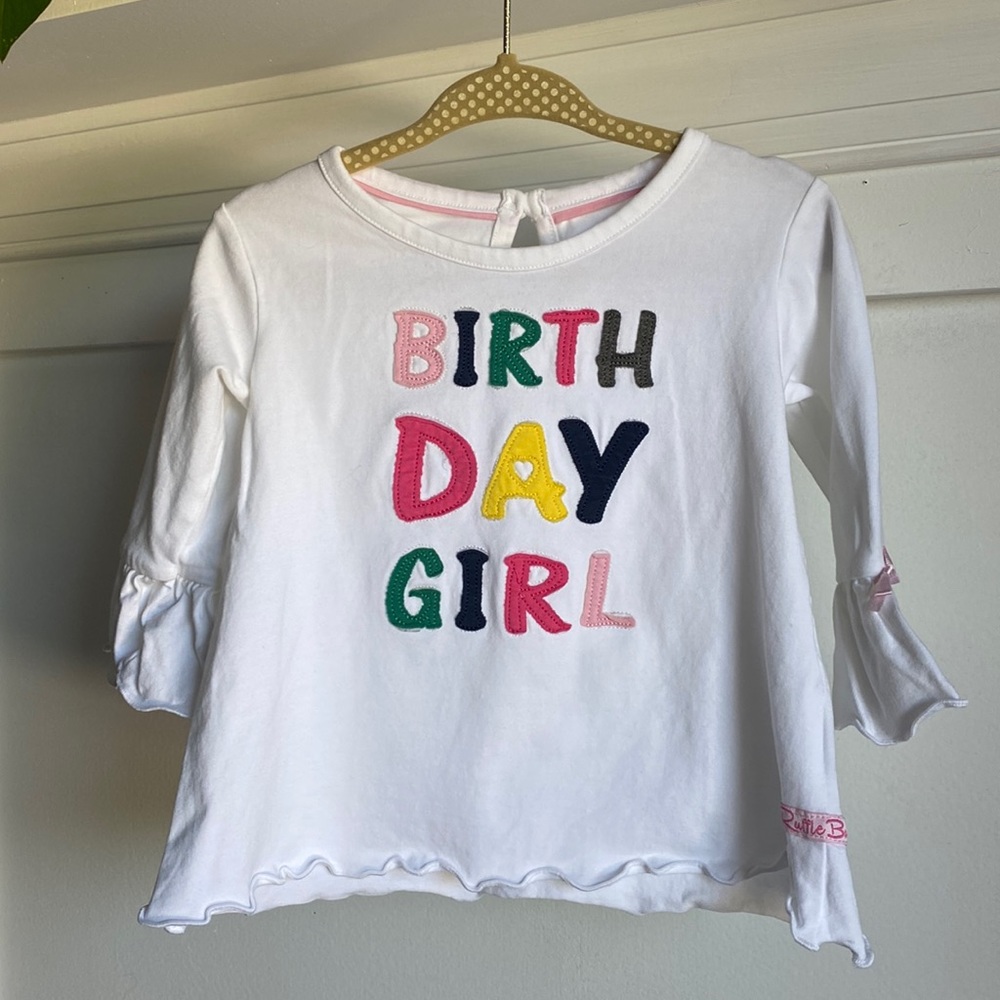 18-24m/2t Birthday shirt // Rufflebutts